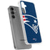 NFL New England Patriots Large Logo Galaxy S24 Plus Clear Case
